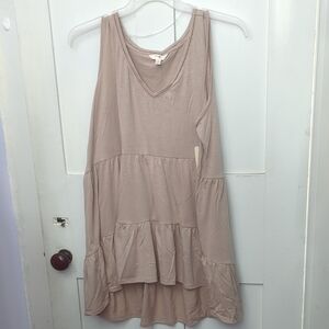 Terra & Sky Sleeveless Tunic. NWT.